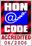 HONcode accreditation seal