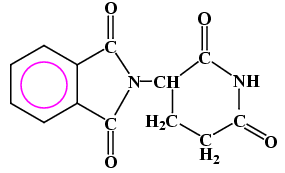 Thalidomide molecule