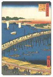 Bridge Japanese Print