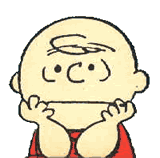 Charlie Brown Pondering