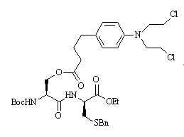 Chlorambucil molecule