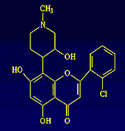 Flavopiridol molecule